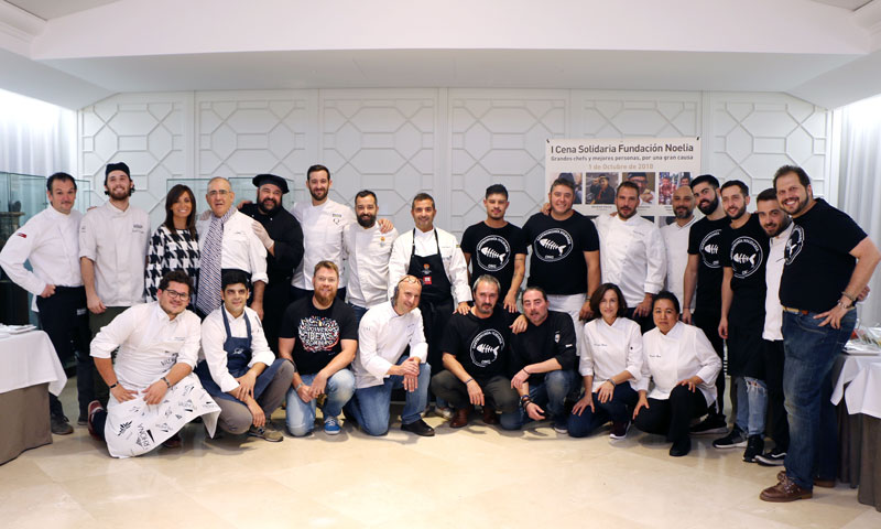 Catorce 'grandes chefs y mejores personas', unidos por una buena causa
