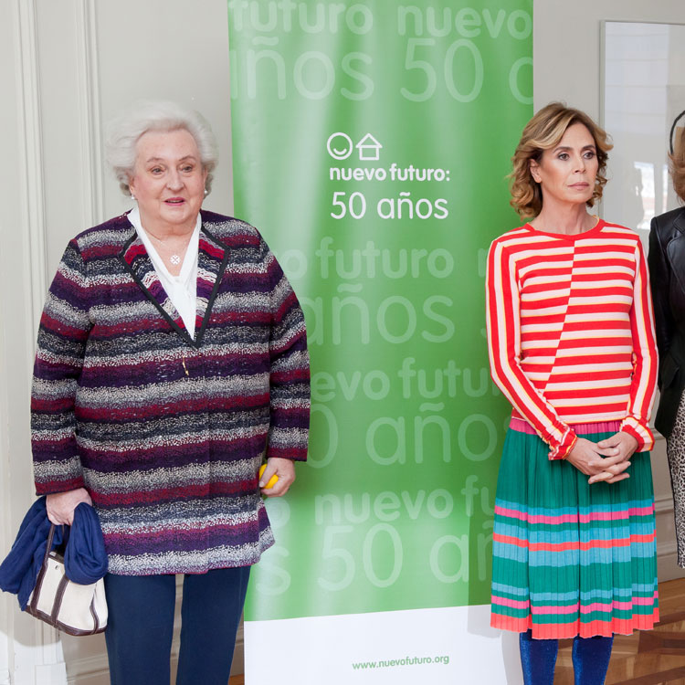 La infanta doña Pilar y Ágatha Ruiz de la Prada presentan la 50ª edición del rastrillo Nuevo Futuro