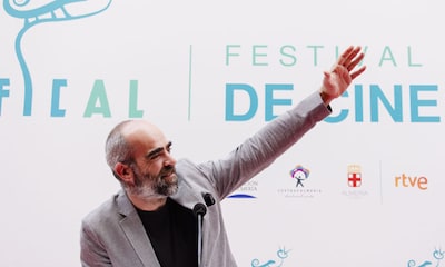 El actor Luis Tosar, galardonado con el premio ‘Almería, tierra de cine’