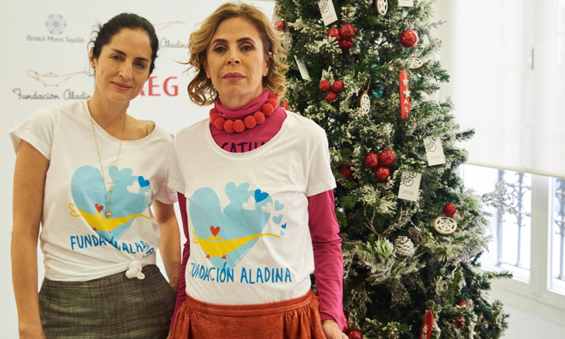 El mercadillo navideño de la fundación Aladina reúne a cantantes, diseñadores, chefs y presentadores