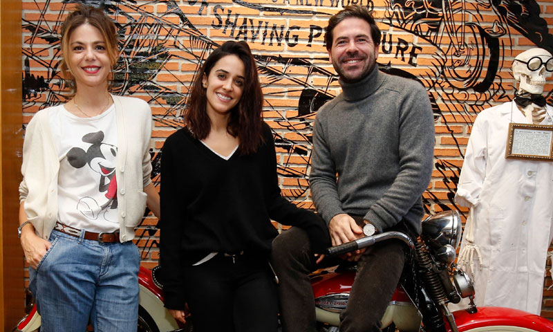Macarena García, Manuela Velasco y Miguel Carrizo, juntos por una buena causa