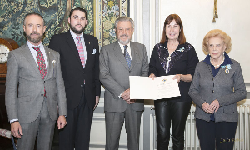 Carmen Martínez-Bordiú, nueva Dama del Cuerpo de la Nobleza de Asturias