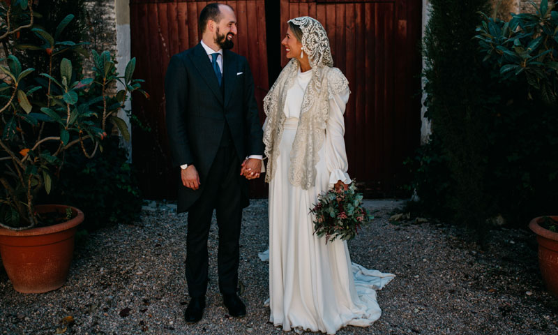 La boda de Ana y Javier en el monasterio de las Agustinas Recoletas de Pamplona