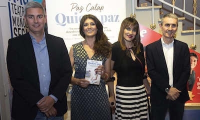 Irene Villa acompaña a la 'coach' Paz Calap en la presentación de su libro 'Quiero paz'