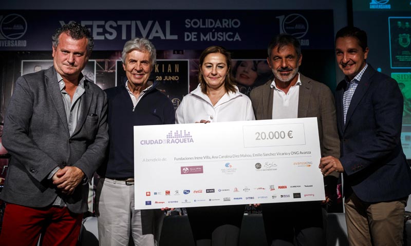 Ciudad de la Raqueta presenta su 10º Festival de Música solidario