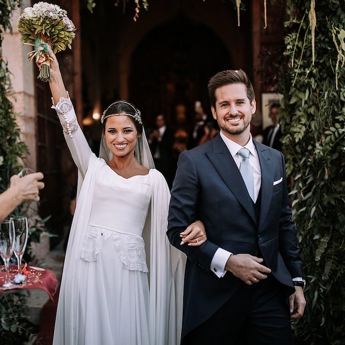 Carlos y Virginia: una boda con vistas a la 'Peña de los Enamorados' de Antequera