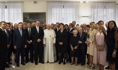 El Papa recibe a la Fundación HispanoJudía en una audiencia privada