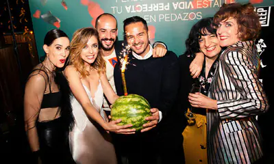 Leticia Dolera celebra, por todo lo alto, el estreno de su serie 'Vida perfecta'