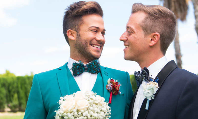 La boda de Iván y Carlos en una masía valenciana