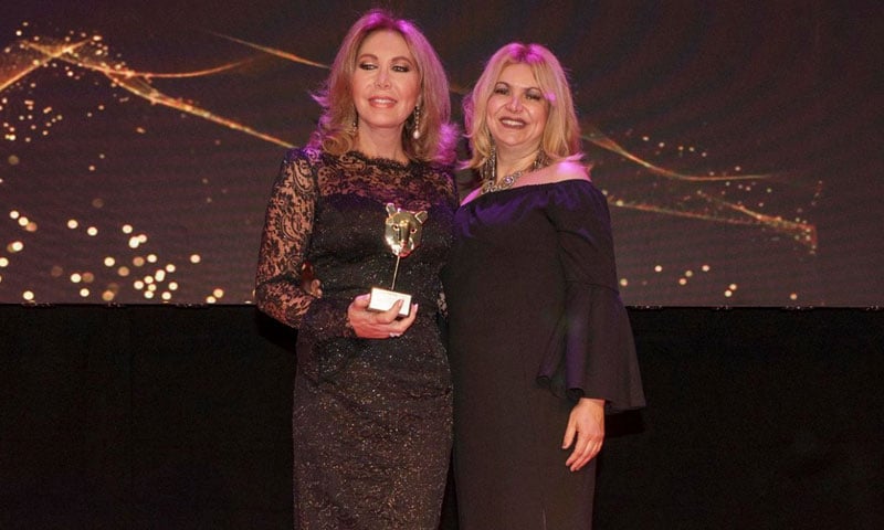 Norma Duval recibe el galardón 'Celebrity Luxury'