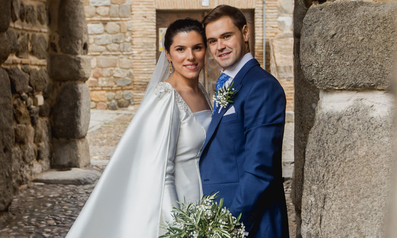 Esther y Jaime: una boda con aires medievales en Toledo