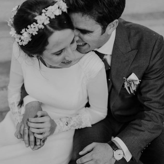 Ana y Luis: una boda extremeña con un color muy especial