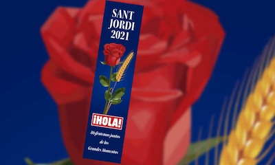 Celebra Sant Jordi con un original marcapáginas de ¡HOLA!