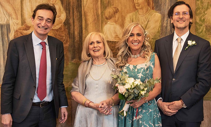 La romántica boda de Verónica Caruso y Ramón Leoni en Suiza