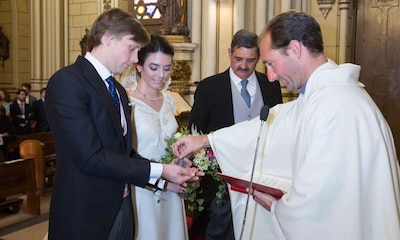 La boda de Álvaro de Mora y Fátima Cavestany en Madrid