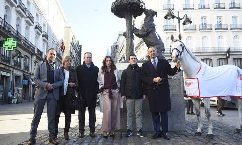 La quinta edición de ‘Madrid Horse Week’, presentada en la madrileña Puerta del Sol