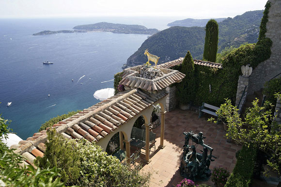 Château de La Chèvre d’Or, una panorámica de infarto