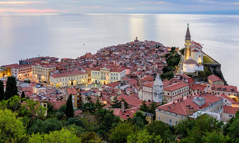 Piran, la ciudad más bonita de la costa eslovena parece Venecia