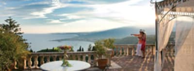 Grand Hotel Timeo, un mirador con vistas al Etna