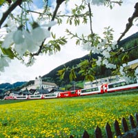 Trenes panorámicos para recorrer Suiza de punta a punta