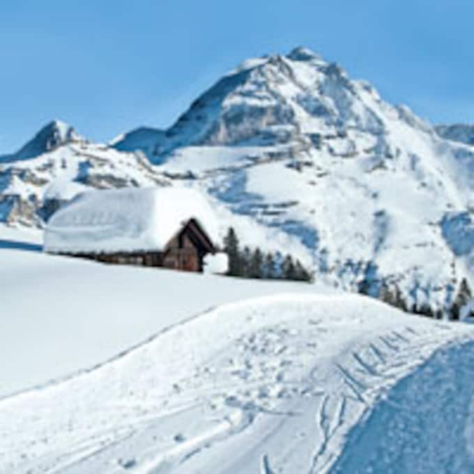 Cuatro paraísos invernales (y sin coches) en los Alpes suizos 