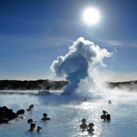 El spa de agua (y fuego) más insólito del planeta