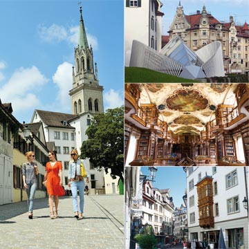 San Galo, la deliciosa ciudad suiza de los libros