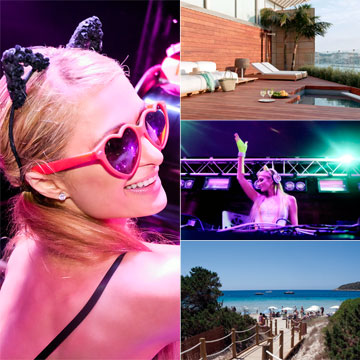 Un verano en Ibiza al estilo Paris Hilton