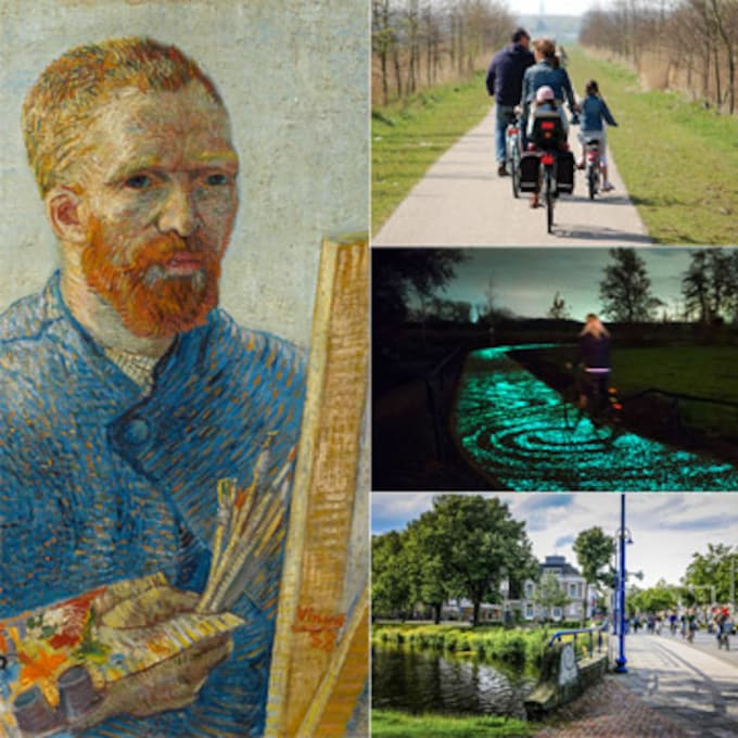 En bici por los caminos luminosos de Van Gogh en Brabante