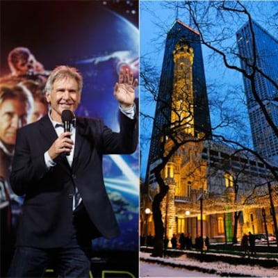 En Chicago con Harrison Ford, una de sus estrellas en las galaxias