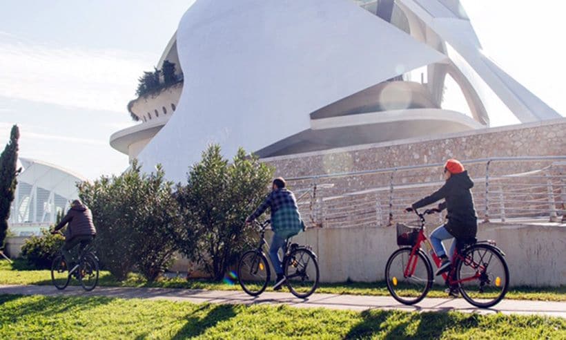 Valencia-ciudad-artes-bicis