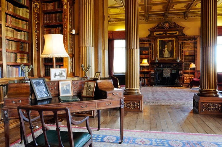 Highclere-Castle-Library