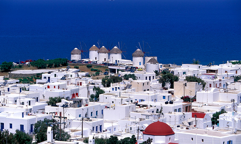 Mikonos, la elección de la ‘top model’ brasileña Ana Beatriz Barros