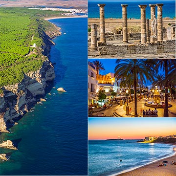 De ruta por la costa gaditana, de Vejer de la Frontera a la playa de Bolonia