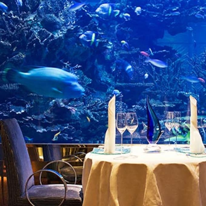 Seis restaurantes donde comer bajo el agua 