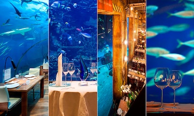 Seis restaurantes donde comer bajo el agua