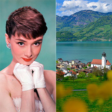Por la Ribera suiza siguiendo a Audrey Hepburn