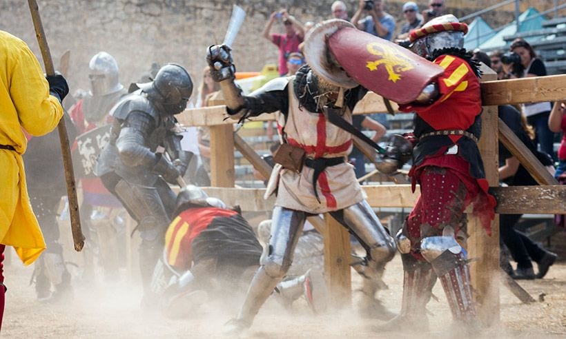 Belmonte-combate-torneo-medieval