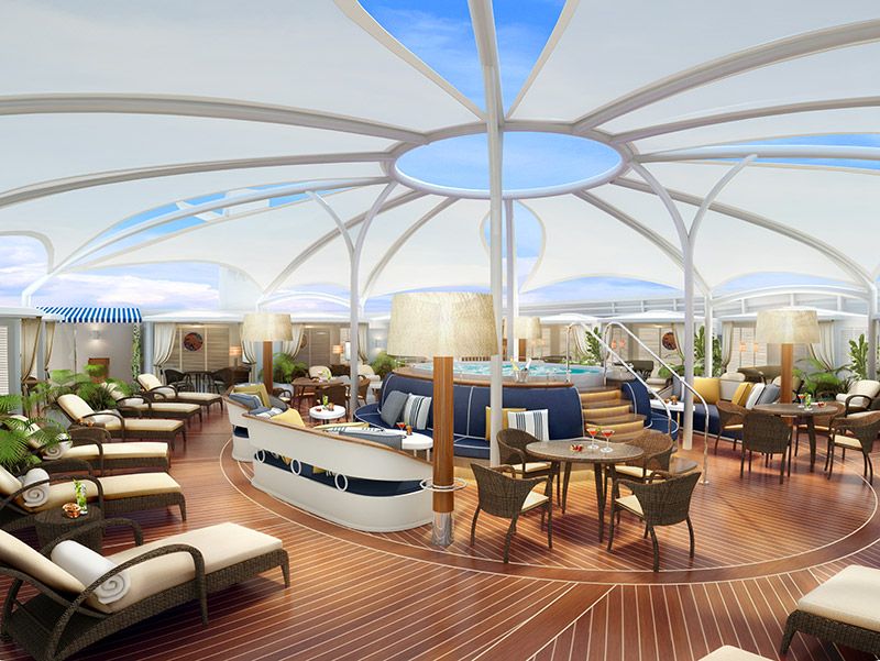 ¿Qué te puedes imaginar en un crucero de lujo? Pues eso, y más