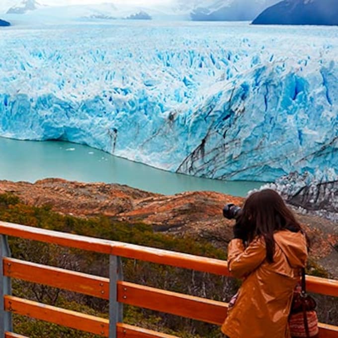 Glamping con vistas al glaciar en la Patagonia argentina