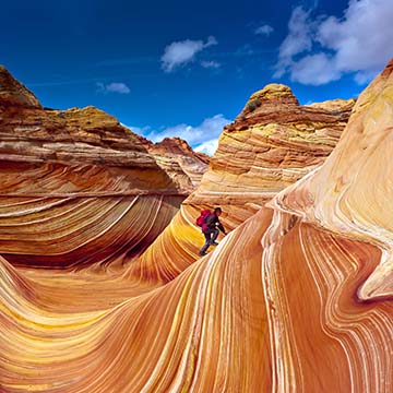 El paisaje de color rojizo más espectacular del mundo, ¡para quedarse de piedra! 