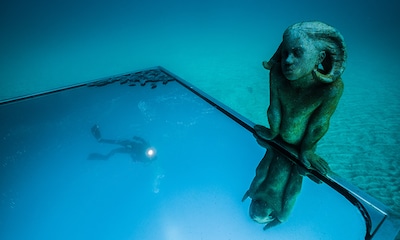 Un museo bajo el mar para descubrir buceando en Lanzarote