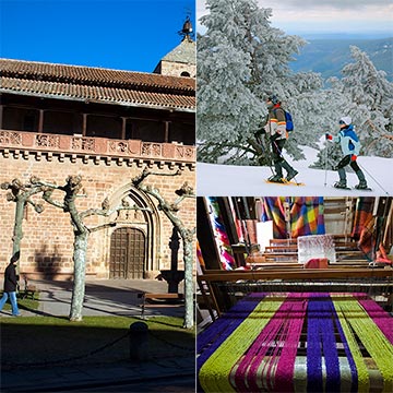 Ezcaray, un pueblo muy bonito de La Rioja y un entorno para disfrutar de la nieve