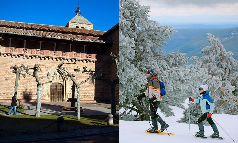 Ezcaray, un pueblo muy bonito de La Rioja y un entorno para disfrutar de la nieve