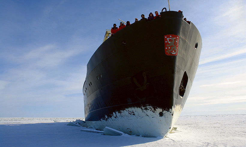 Explorar el Ártico a bordo de un rompehielos, para una vez en la vida