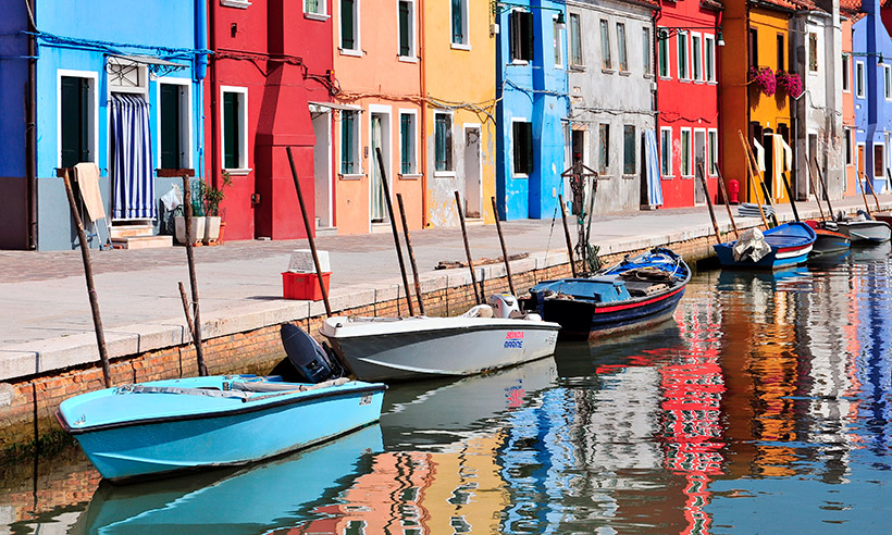 Cinco islas indispensables para llegar en vaporetto desde Venecia