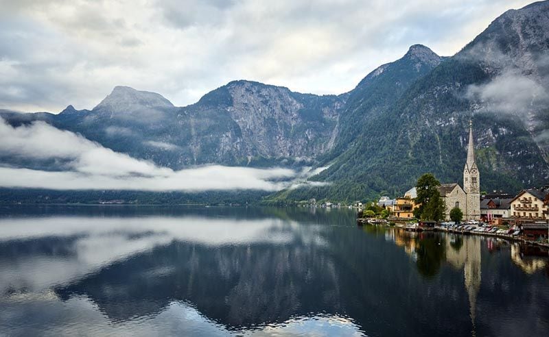 Hallstatt, un pueblo de postal en los Alpes austriacos