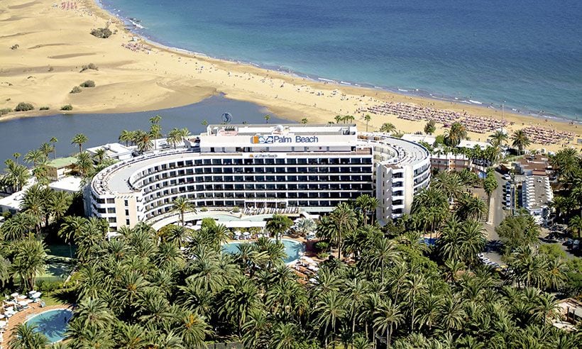 Un oasis de bienestar en la playa de Maspalomas