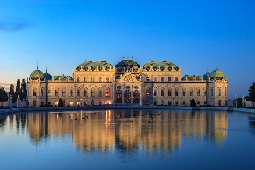Belvedere-palacio-Viena
