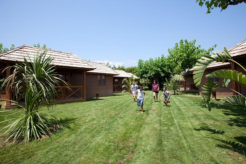 camping-montroig-Palm-Tree-Villas-jardin